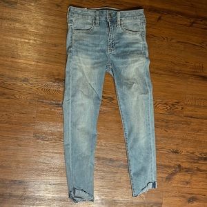 American Eagle High Rise Jegging Crop